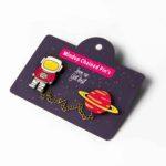 پین زنجیردار فضانورد قرمز1