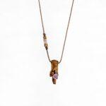 گردنبند ریشه سنجد و آمیتیست وحشی - Image 2