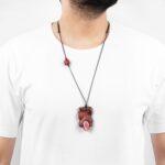 گردنبند pink stone - Image 2