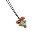 گردنبند فیروزه نیشابور و چوب کهور - Image 2