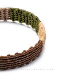 دستبند دوستی مدل حصیری پهن - Image 2