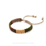 دستبند دوستی مدل حصیری پهن - Image 4