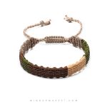 دستبند دوستی مدل حصیری پهن - Image 3