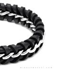 دستبند موج نقره ای (WAVE) - Image 2