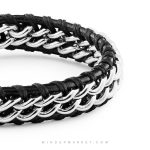 دستبند سونامی نقره ای - Image 2