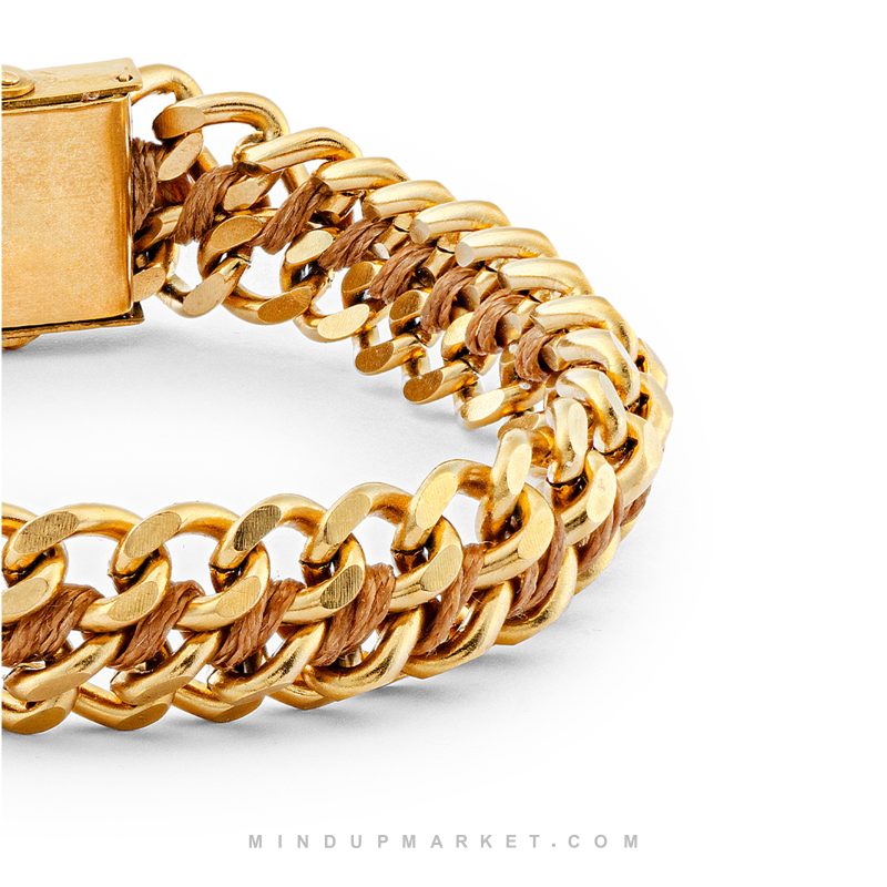 دستبند جیپ طلایی - Image 2