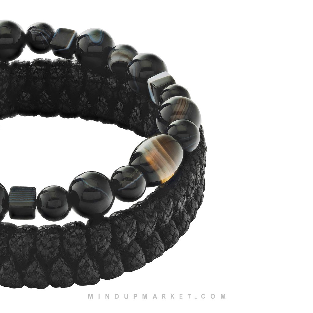 دستبند عقیق 14 4 2