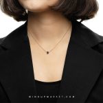 گردنبند طلا (یاقوت کبود) - Image 2