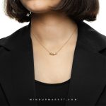 گردنبند طلا ( مورگانیت ) - Image 2