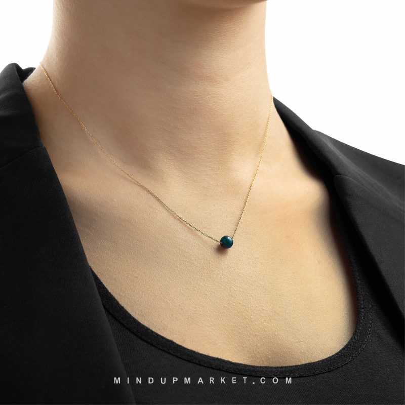 گردنبند طلا (چشم ببر) - Image 3