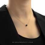 گردنبند طلا (عقیق بوتسوانا) - Image 2