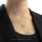 گردنبند طلا (سیترین) - Image 2