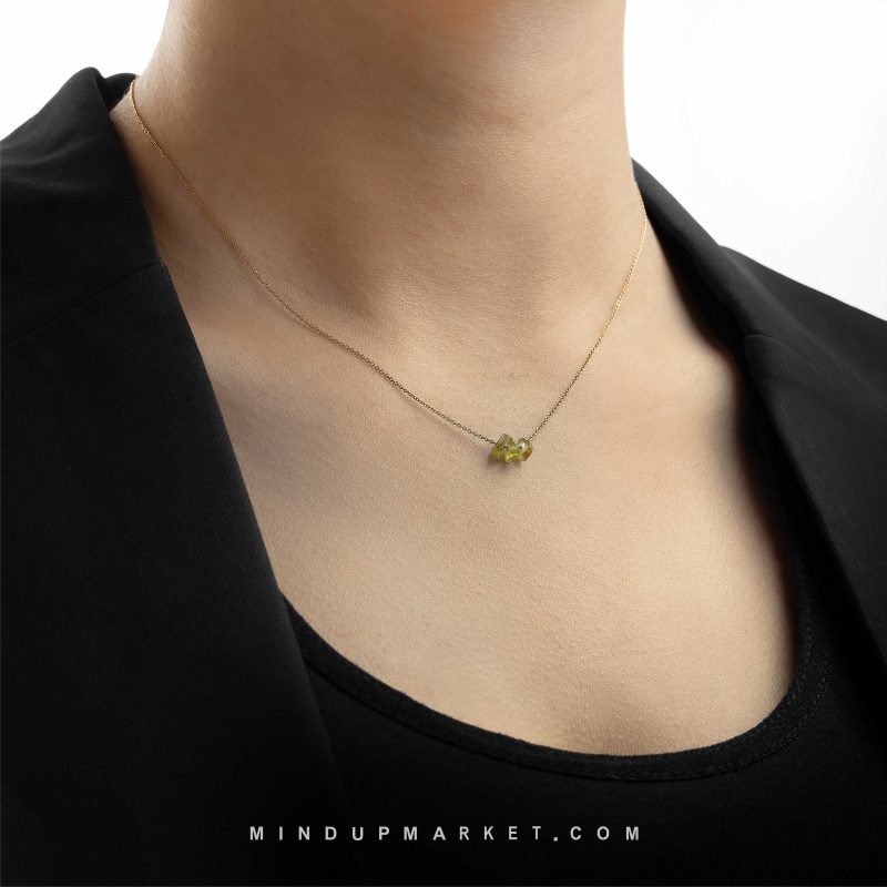 گردنبند طلا ( زبرجد ) - Image 3