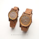 ساعت چوبی ست زنانه و مردانه S01