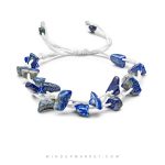 دستبند زفیروس لاجورد