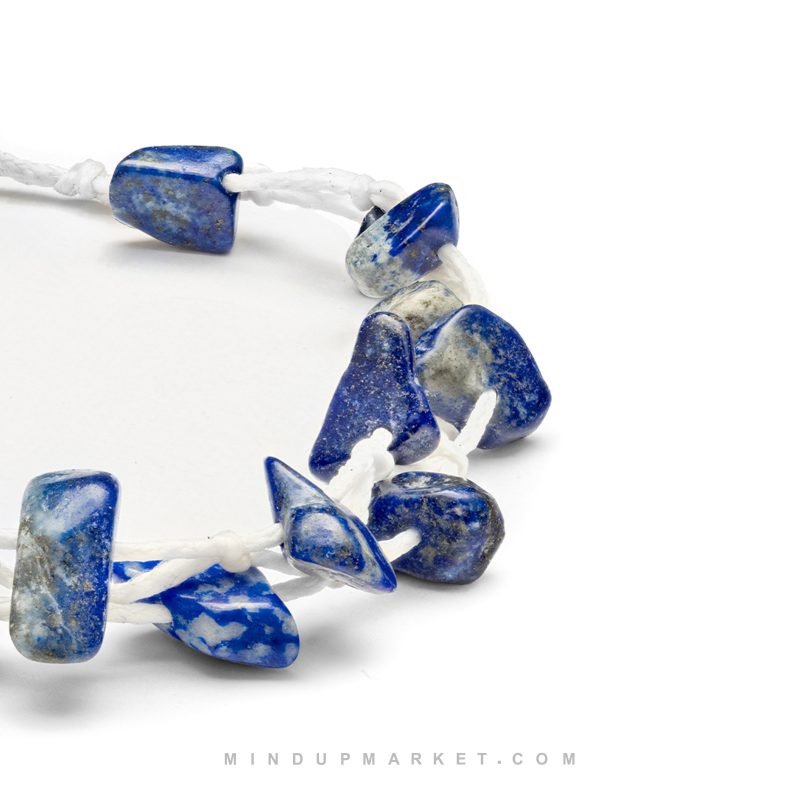 دستبند زفیروس لاجورد