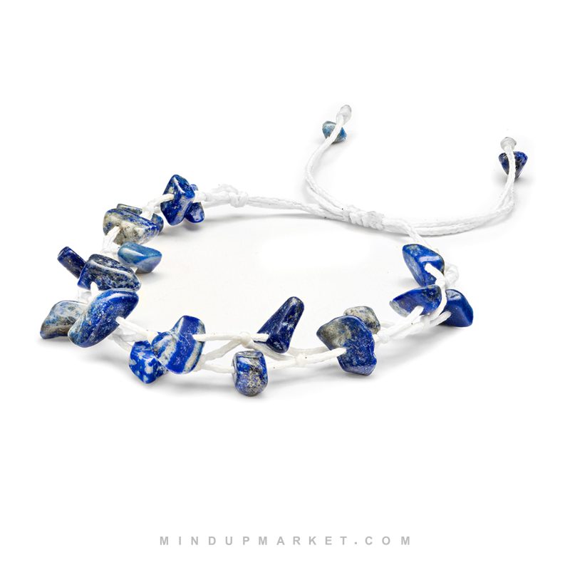 دستبند زفیروس لاجورد