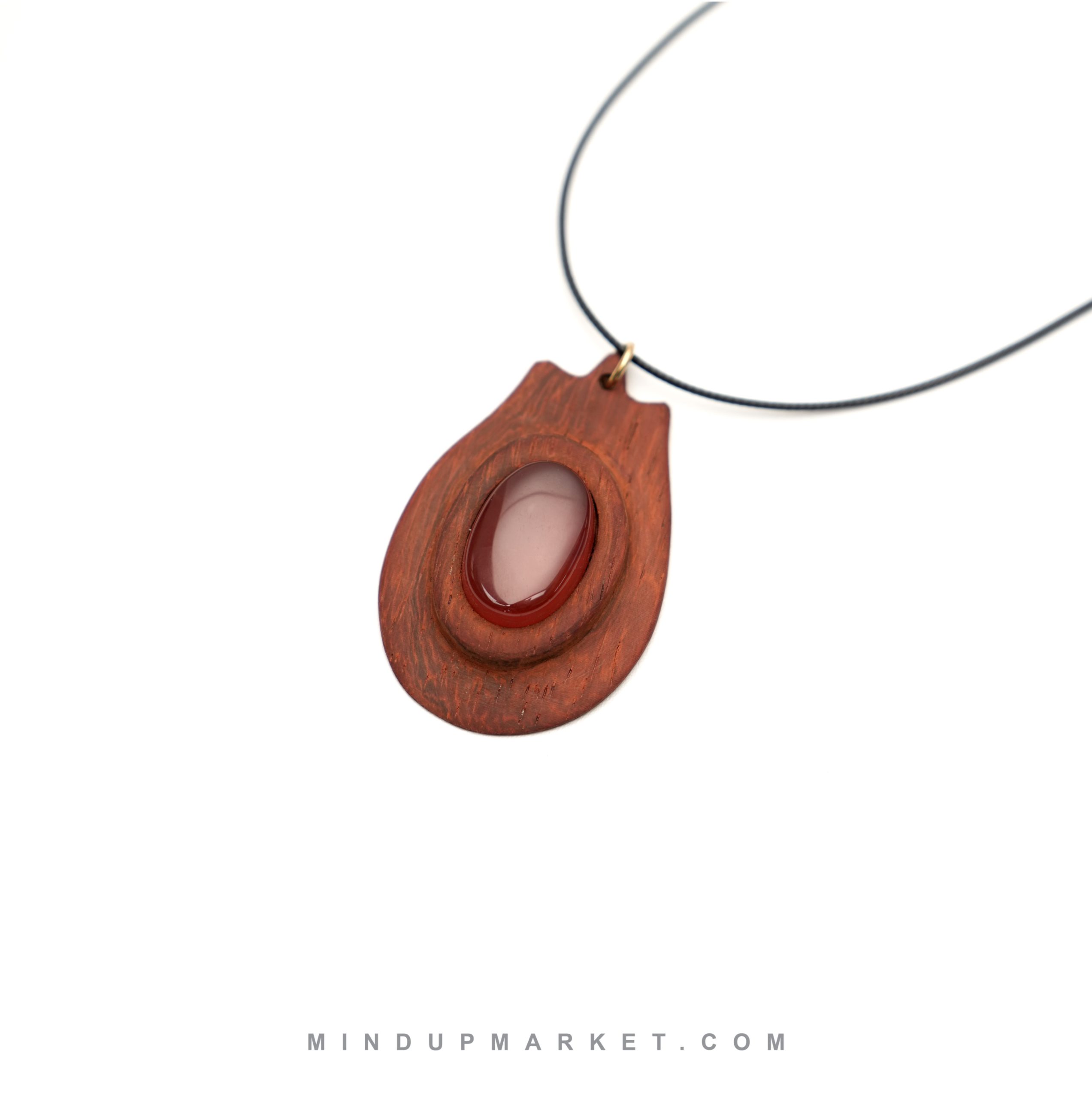 b0121 گردنبند سنگی نگار - Image 1