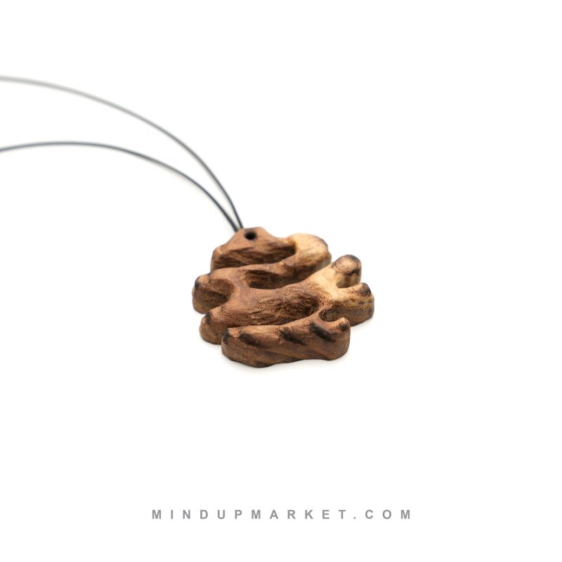 گردنبند چوبی مار - Image 2