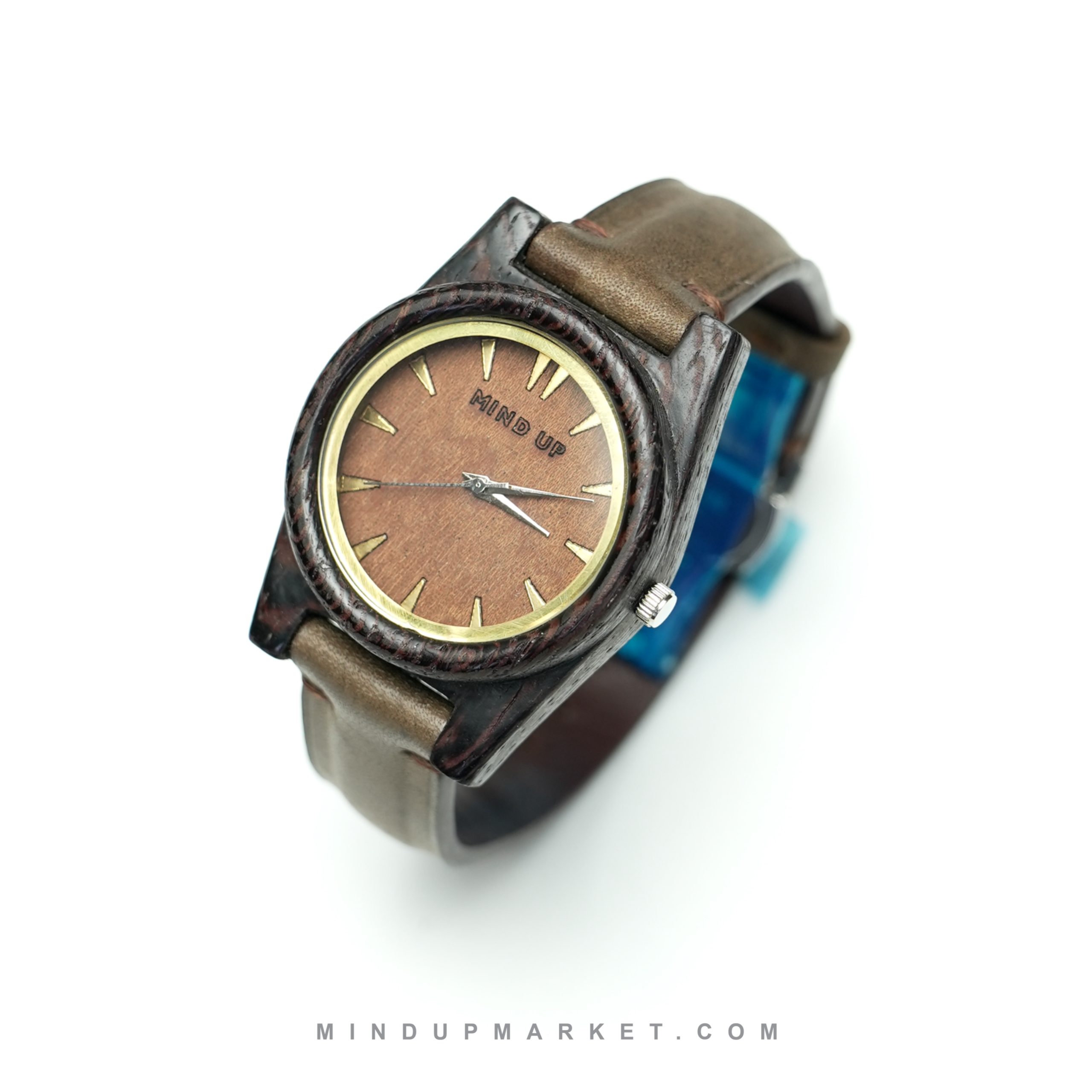 S032 ساعت چوبی مردانه S032 - Image 1