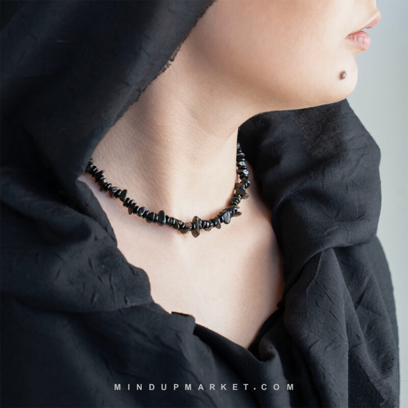 گردنبند راف ابسیدین - Image 5