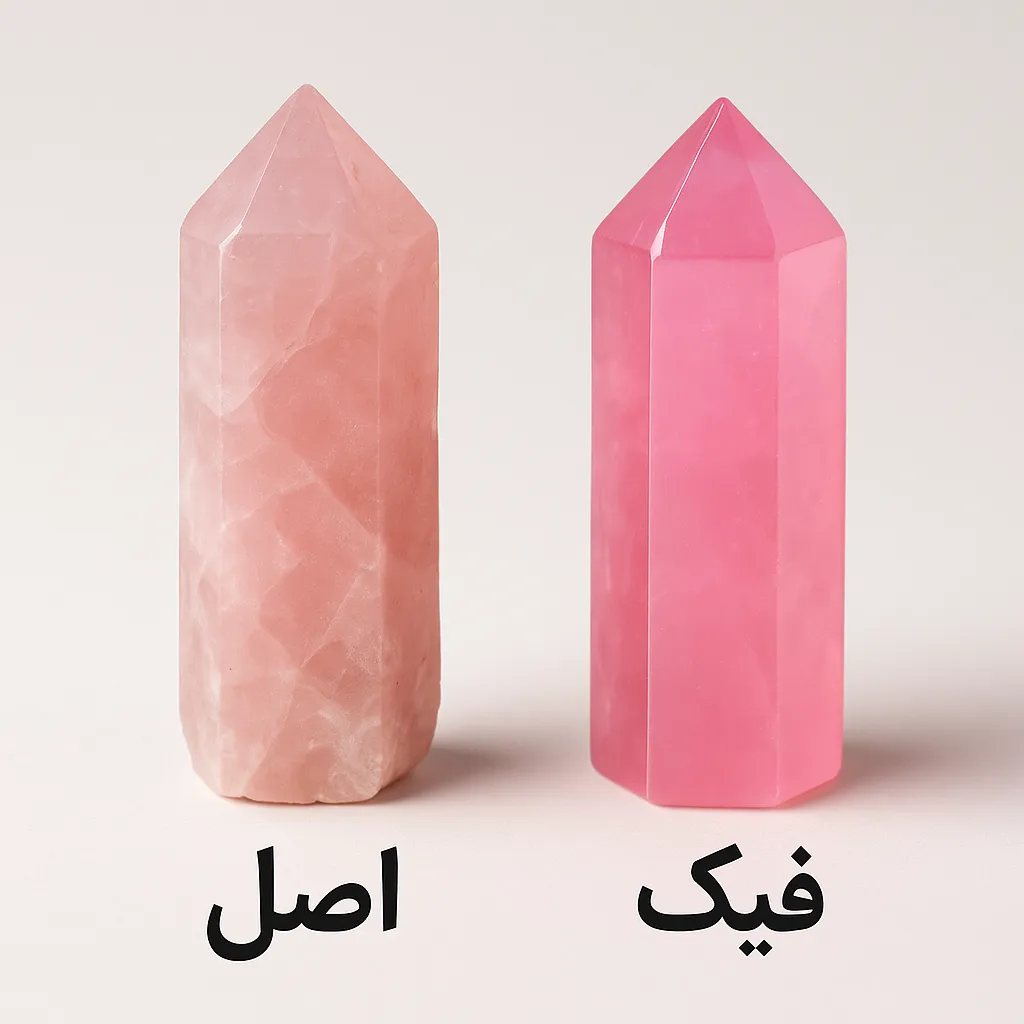 مقایسه کوارتز اصل با کوارتز مصنوعی