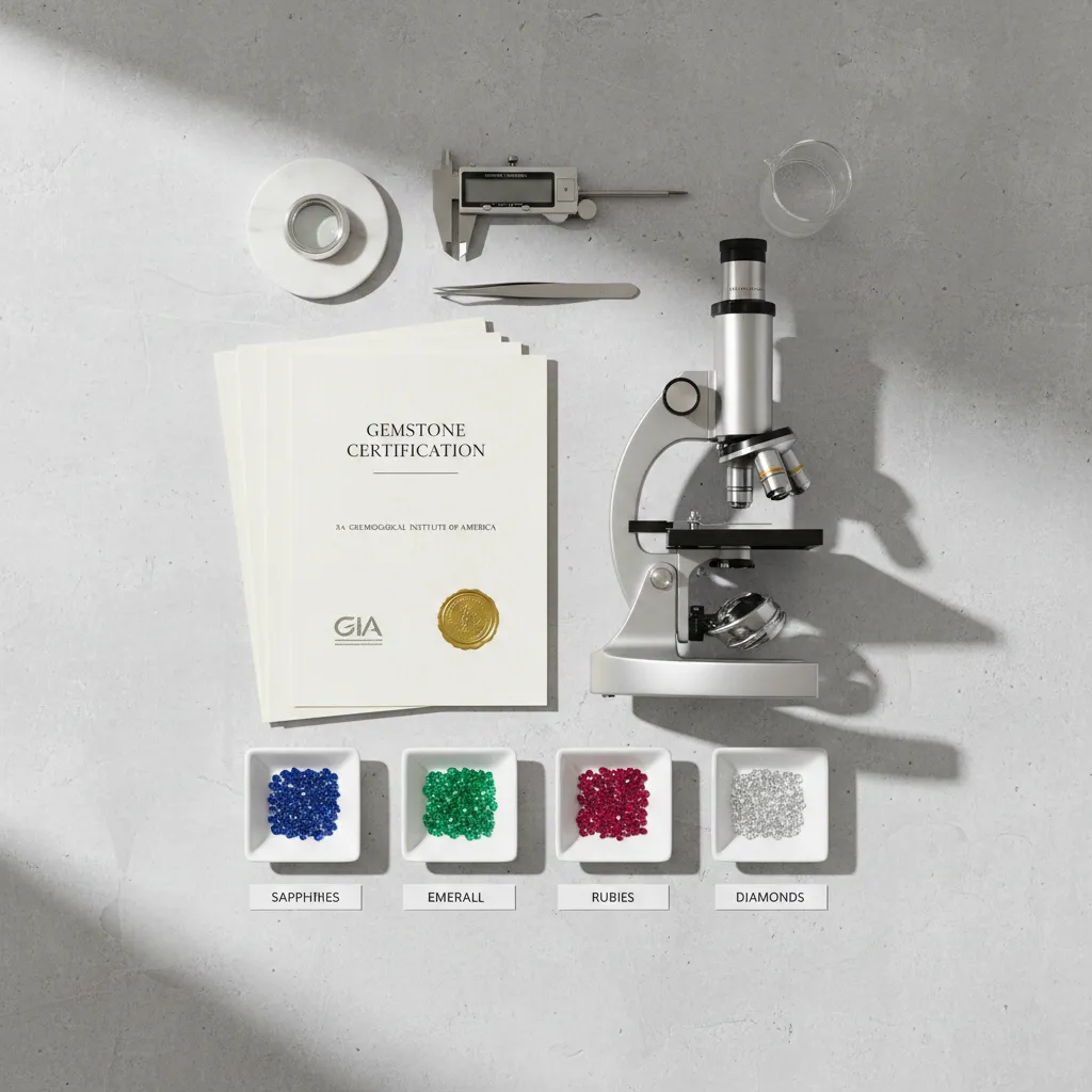 روش‌های آزمایشگاهی و تخصصی برای تشخیص سنگ اصل