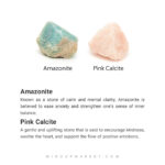 دستبند سنگ طبیعی آرام با فرم مکعبی