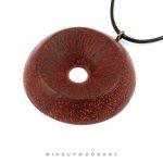 گردنبند چوبی مینیمال رزوود