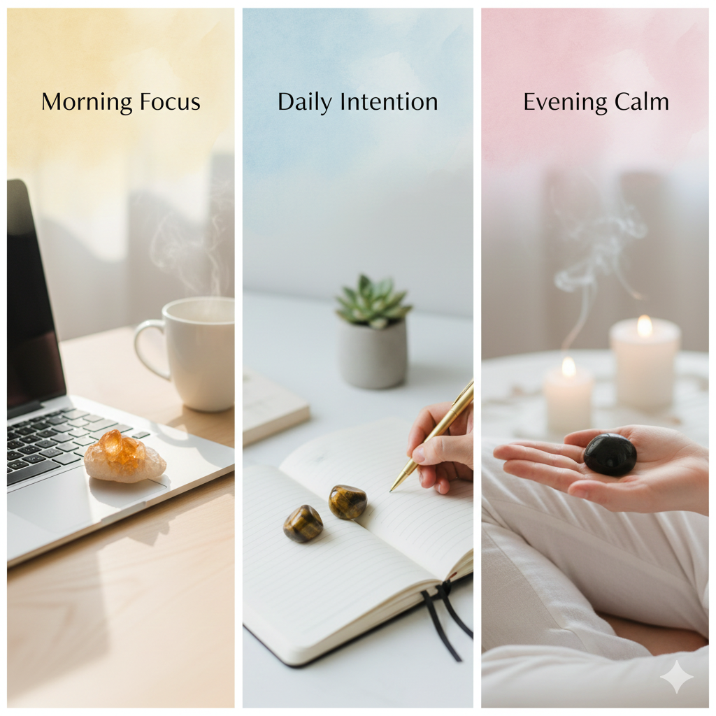 راهنمای کامل سنگ افزایش اعتماد به نفس؛ از معرفی سنگ ها تا ۵ روش کاربردی استفاده 5 روش استفاده درست از سنگ های افزایش اعتماد به نفس