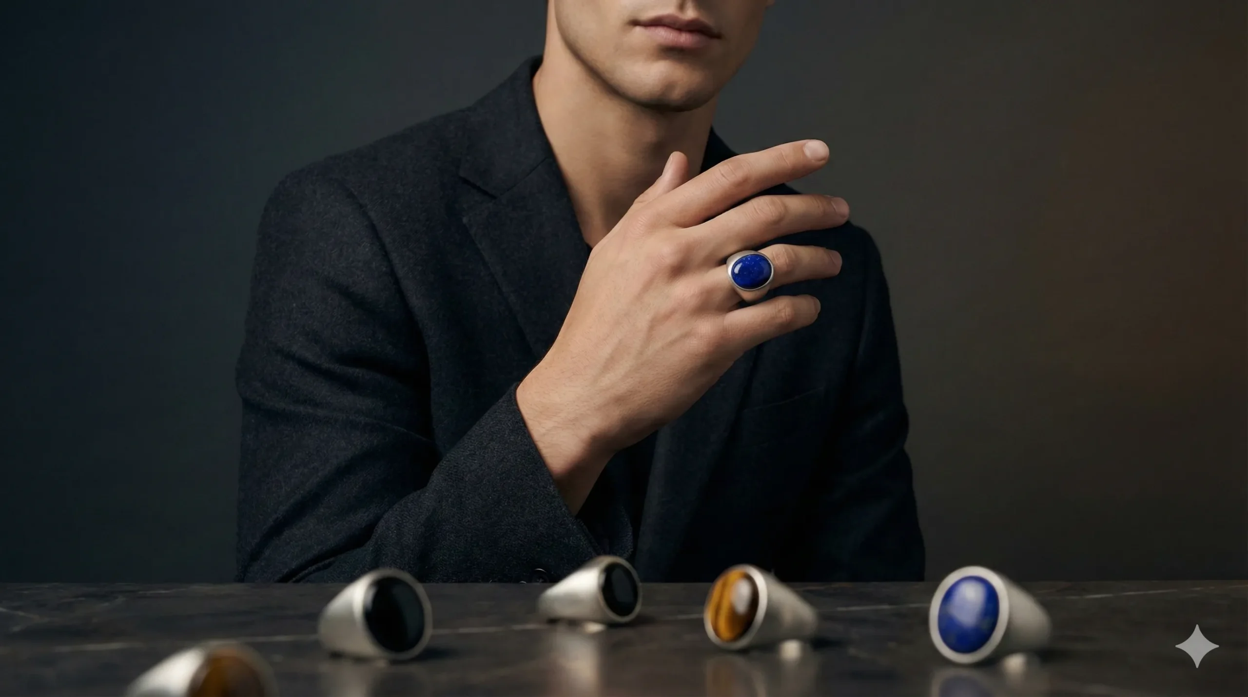 سنگ انگشتر مردانه