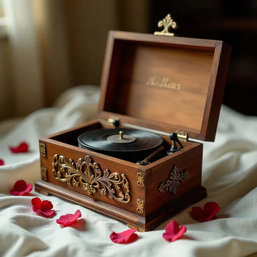 هدیه جعبه موسیقی برای روز زن