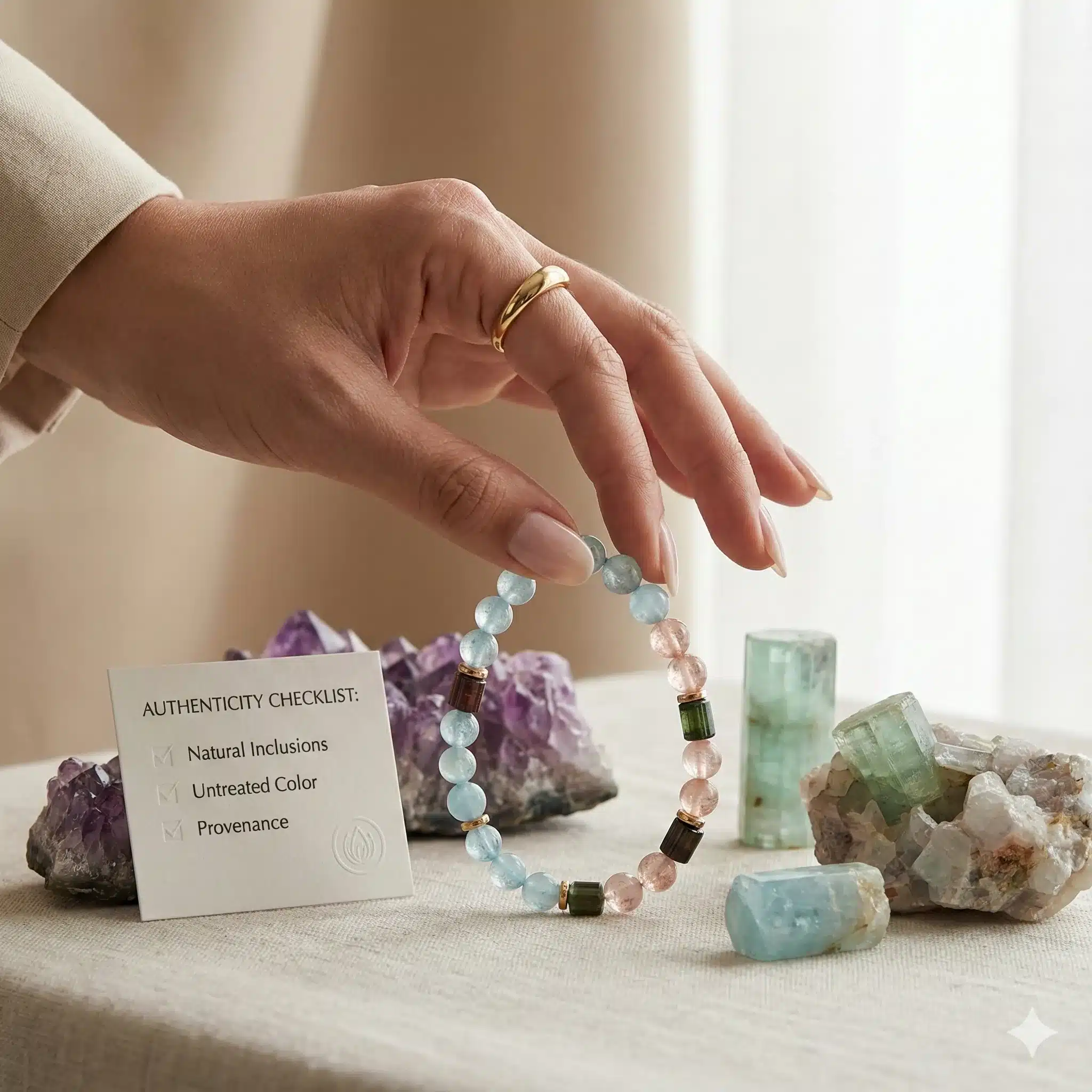 خرید دستبند سنگی اصل: نکات ضروری و اشتباهات رایج 1 نکات خرید دستبند سنگی اصل