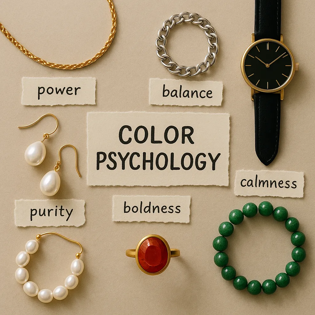 روانشناسی رنگ ها در استایل اکسسوری