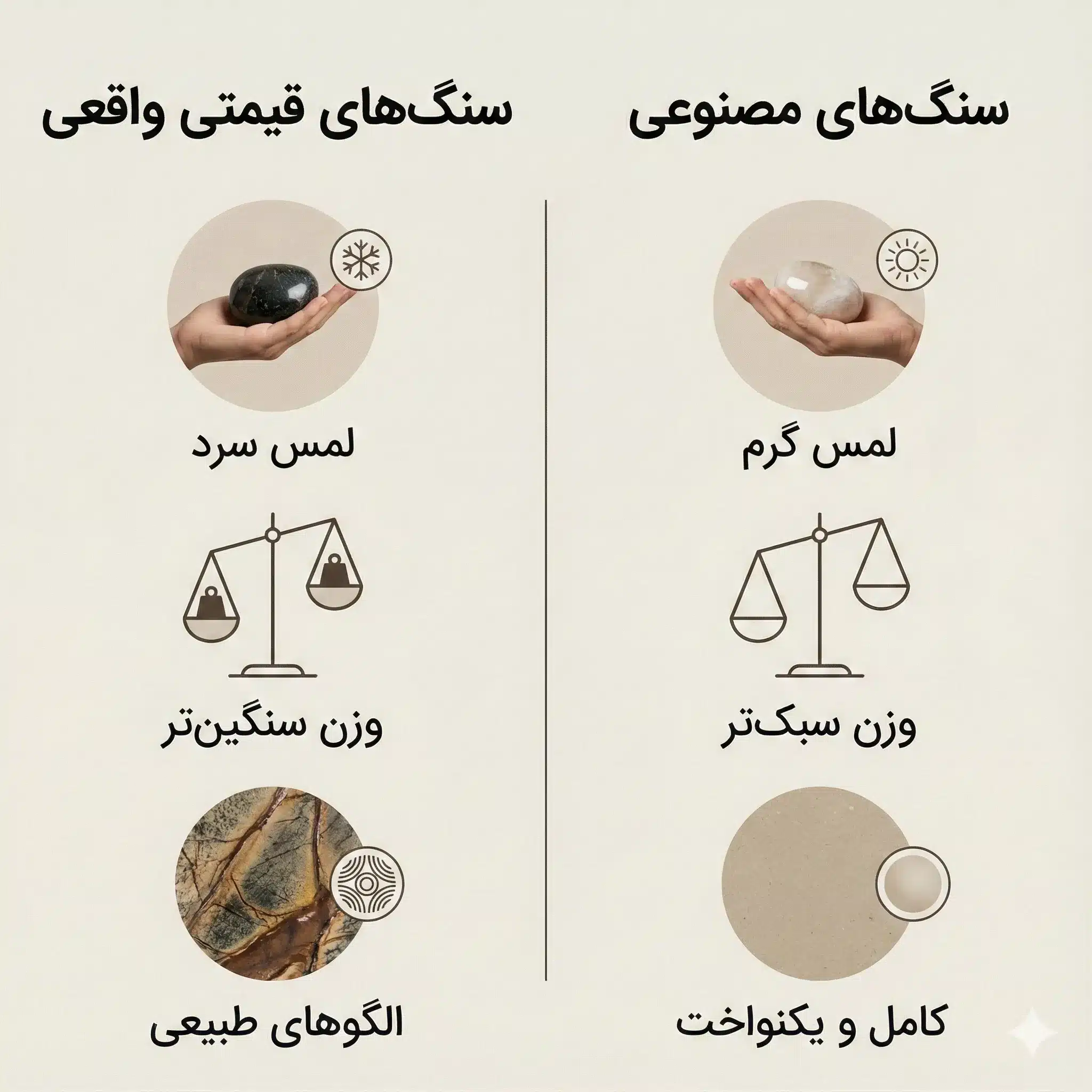 خرید دستبند سنگی اصل: نکات ضروری و اشتباهات رایج 2 معیارهای تشخیص دستبند سنگی اصل