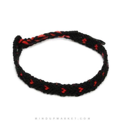 دستبند دوستی love مشکی