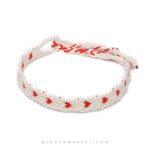 دستبند دوستی love سفید