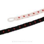 دستبند دوستی love سفید - Image 4