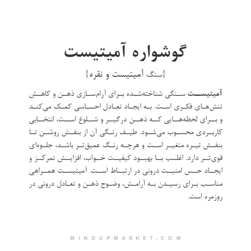 گوشواره آمیتیست - Image 2